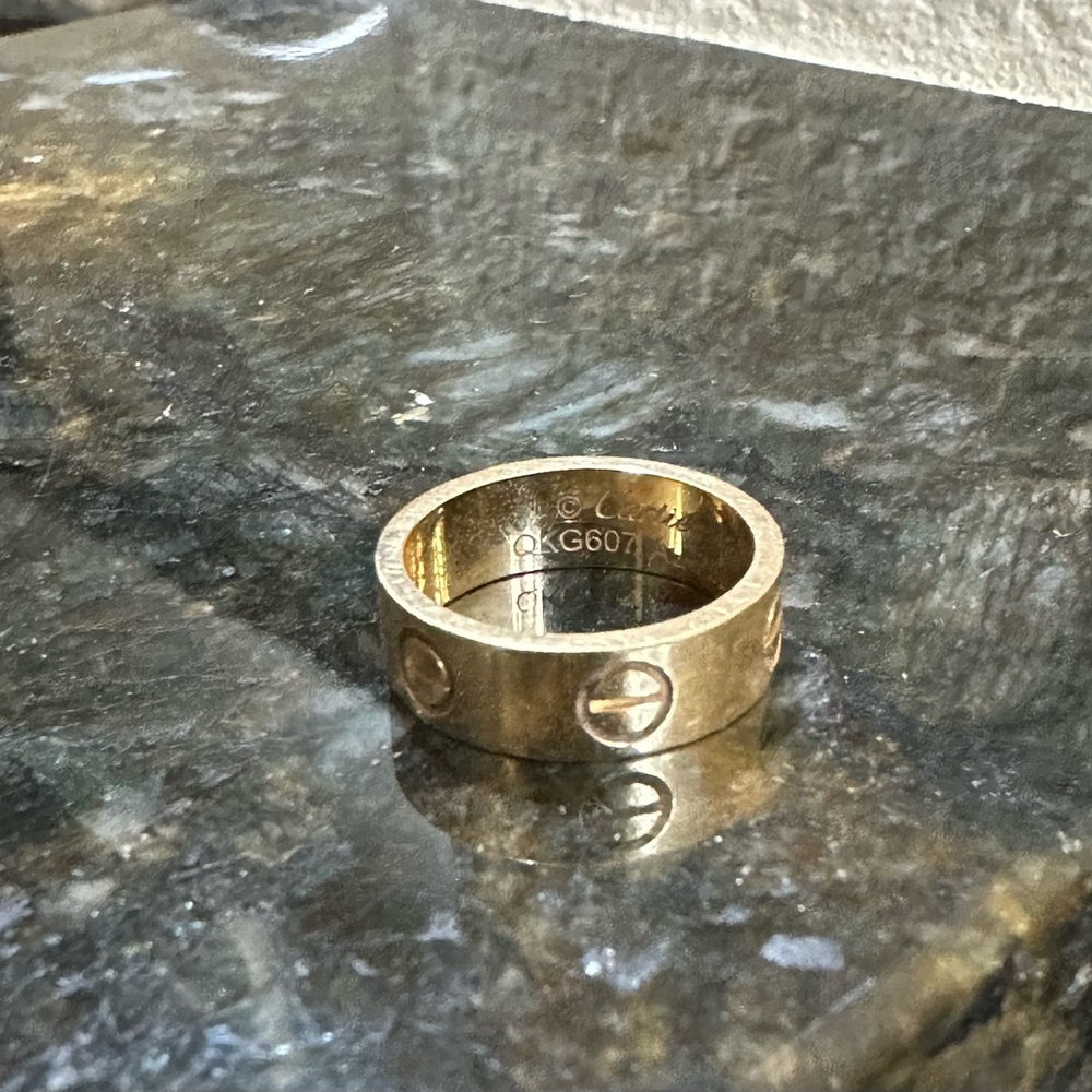 Authentic Cartier Ring with Original Box